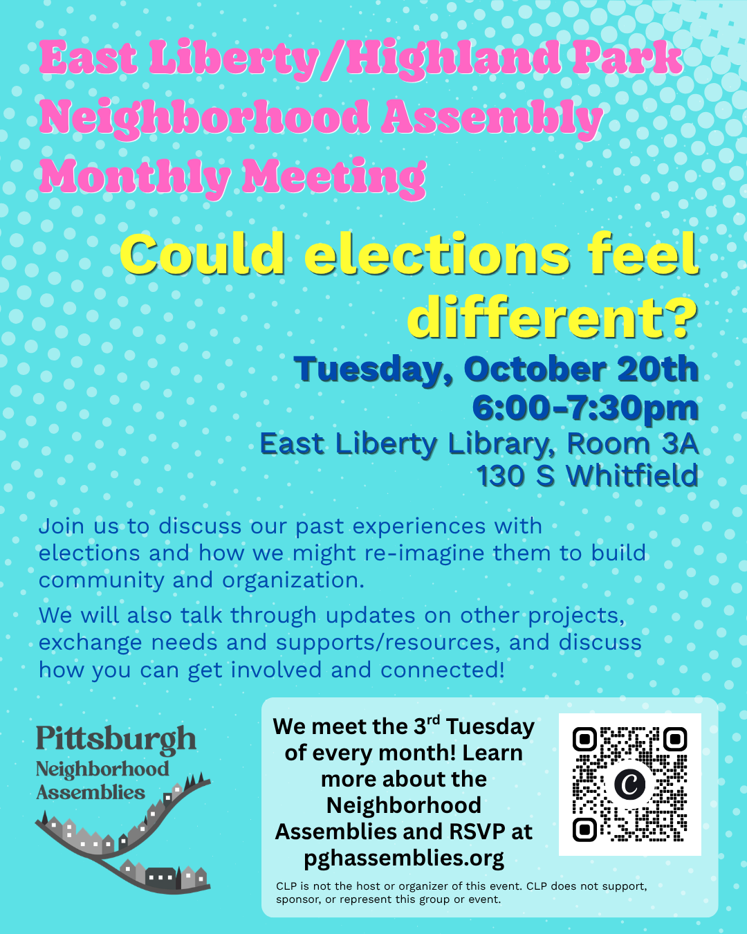 East Liberty/Highland Park October Assembly Meeting